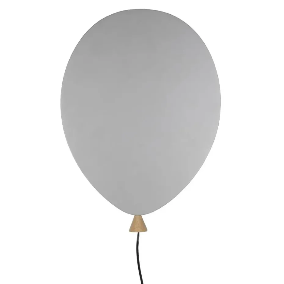 Aplique Balloon, gris-fresno