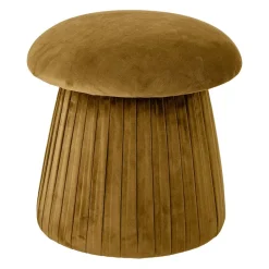 Asiento puff Roberta, marrón