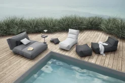 Asiento puff STAY 60x60 cm, Coal