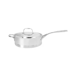 Atlantis 7 sartén con tapa de acero inoxidable, Ø24 cm