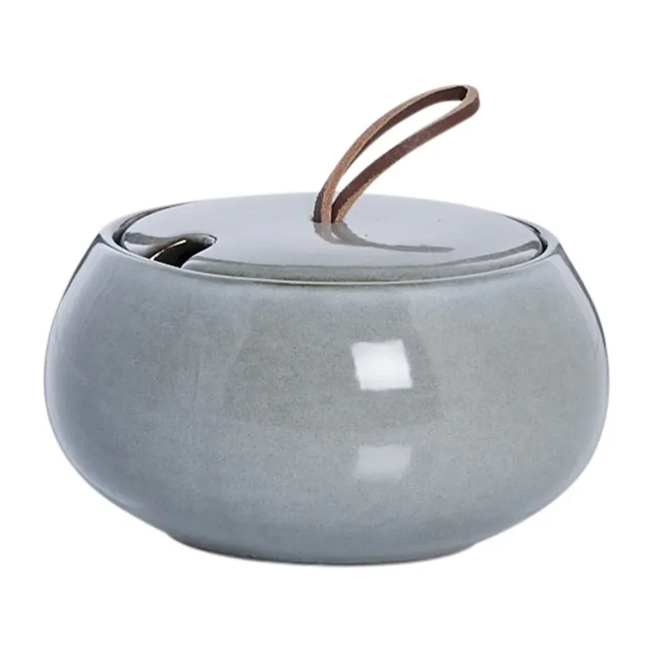 Azucarero con tapa Amera Ø13 cm, Grey
