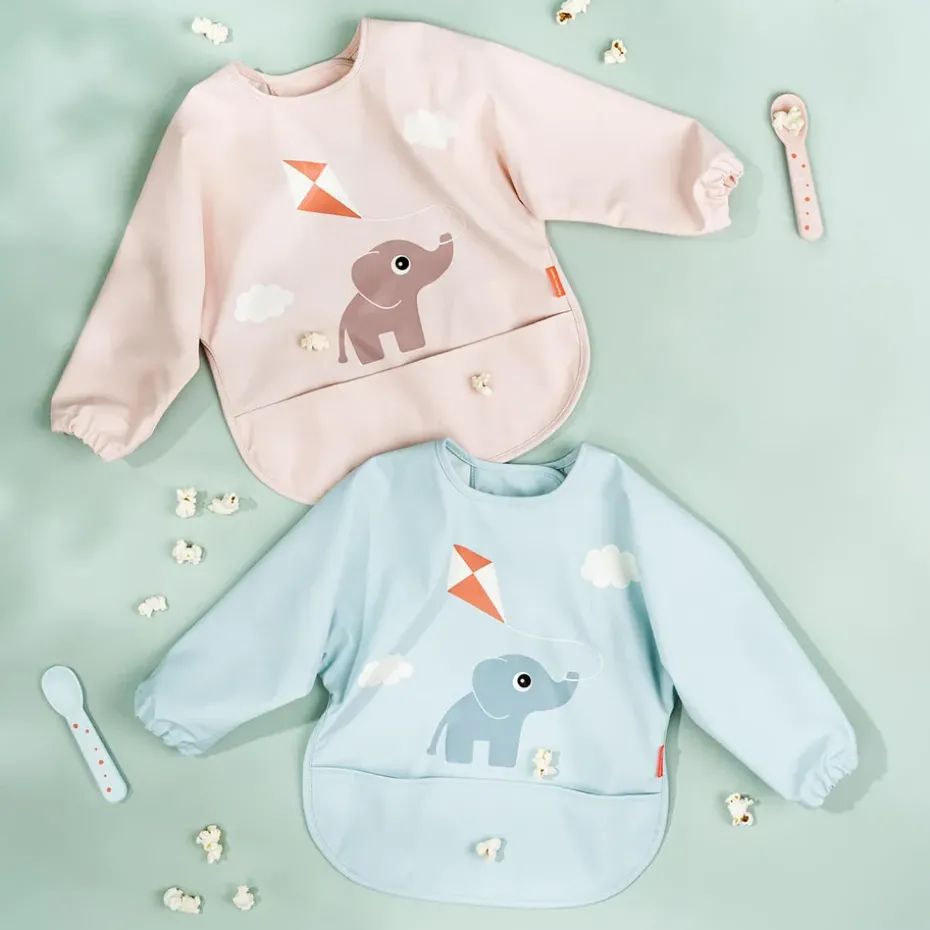 Babero con mangas Playground, Blue