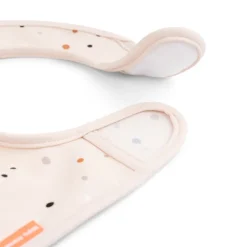 Baberos con velcro Ozzo 2-pack, Powder