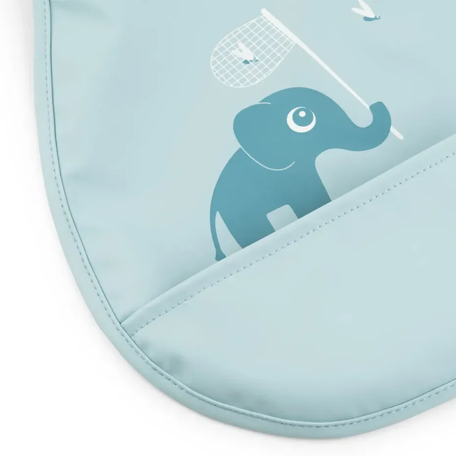 Baberos Elphee Tiny 2-pack, Blue