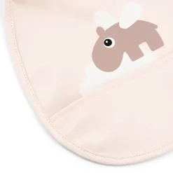 Baberos Happy Clouds Tiny 2-pack, Powder