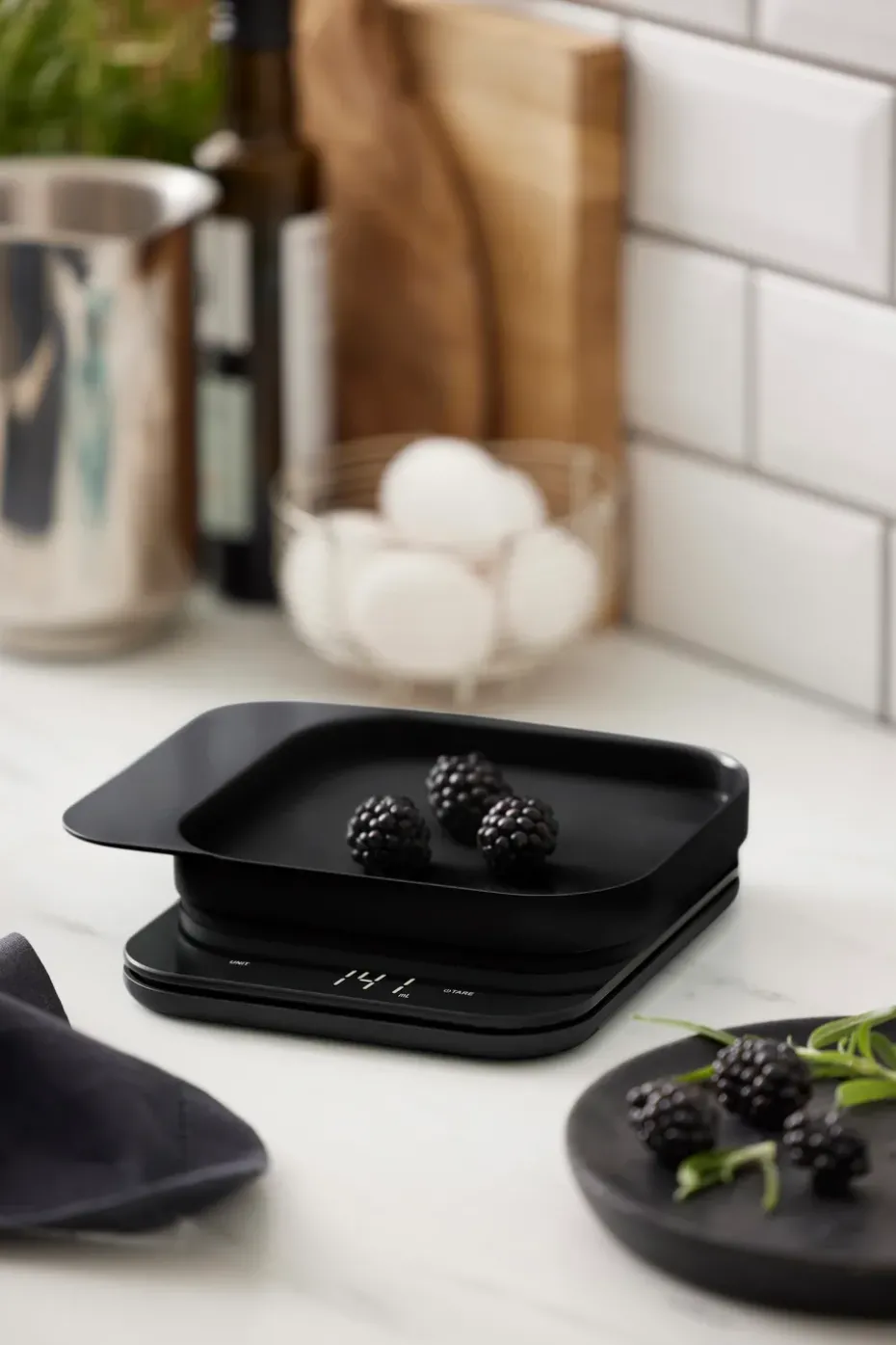 Balanza de cocina Mensura, negro