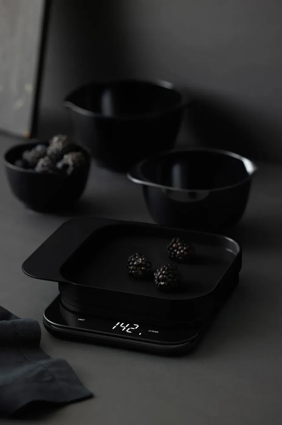 Balanza de cocina Mensura, negro
