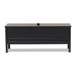 Banco con almacenamiento A Line 111 cm, Black