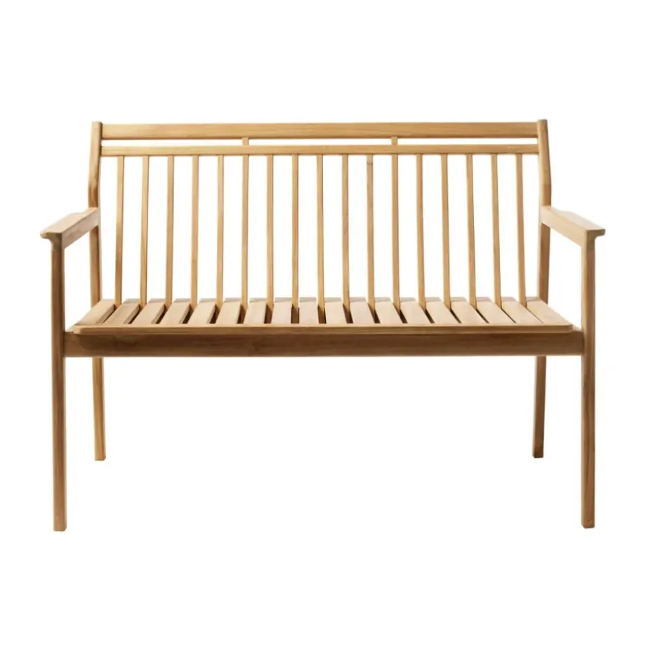 Banco de 2 plazas M12 Sammen, Teak-non treated