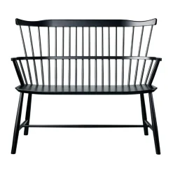Banco J52D, Beech black painted