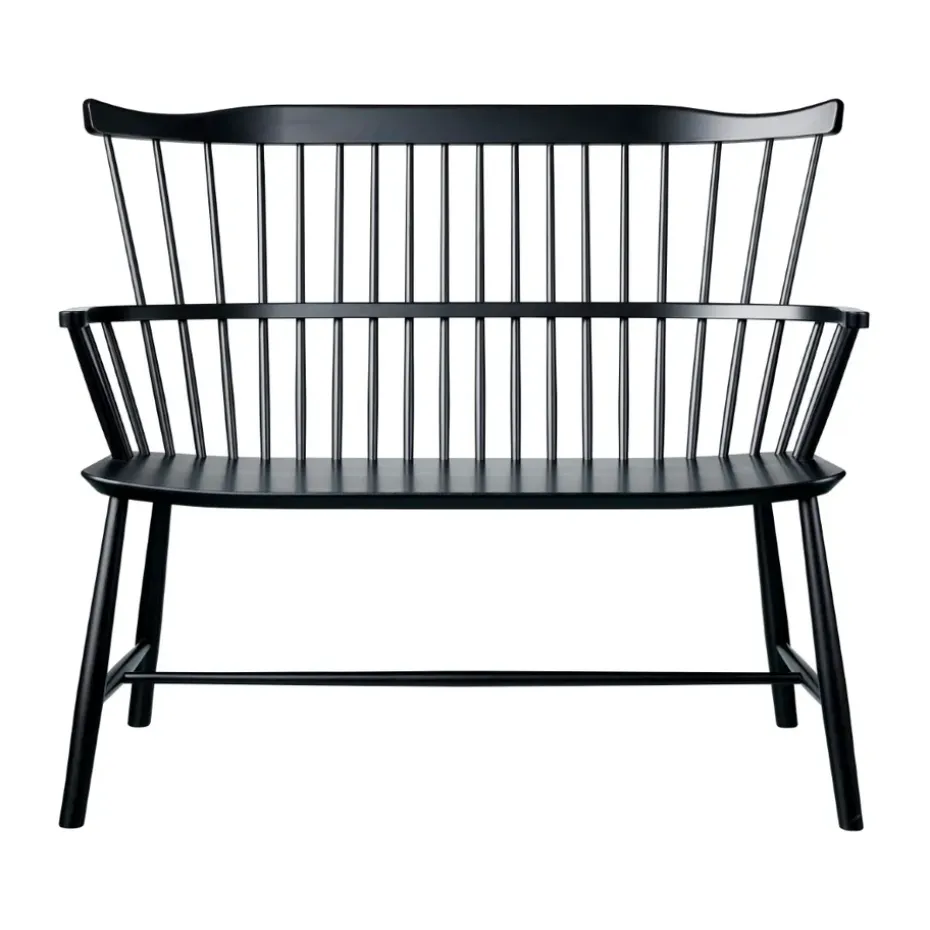 Banco J52D, Beech black painted