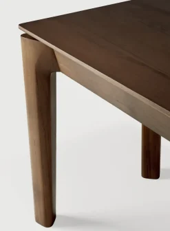Banco para libros, Teca tintada oscura 166 cm