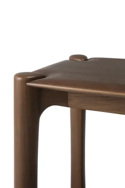 Banco PI 126x35 cm, Lackad teak brown