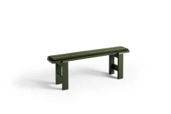 Banco Weekday 140x23 cm en pino lacado, Oliva