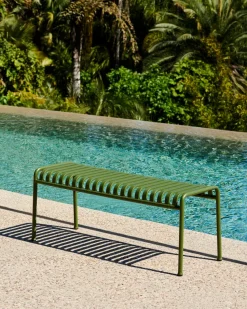 Banco 120x42 cm Palissade, Olive