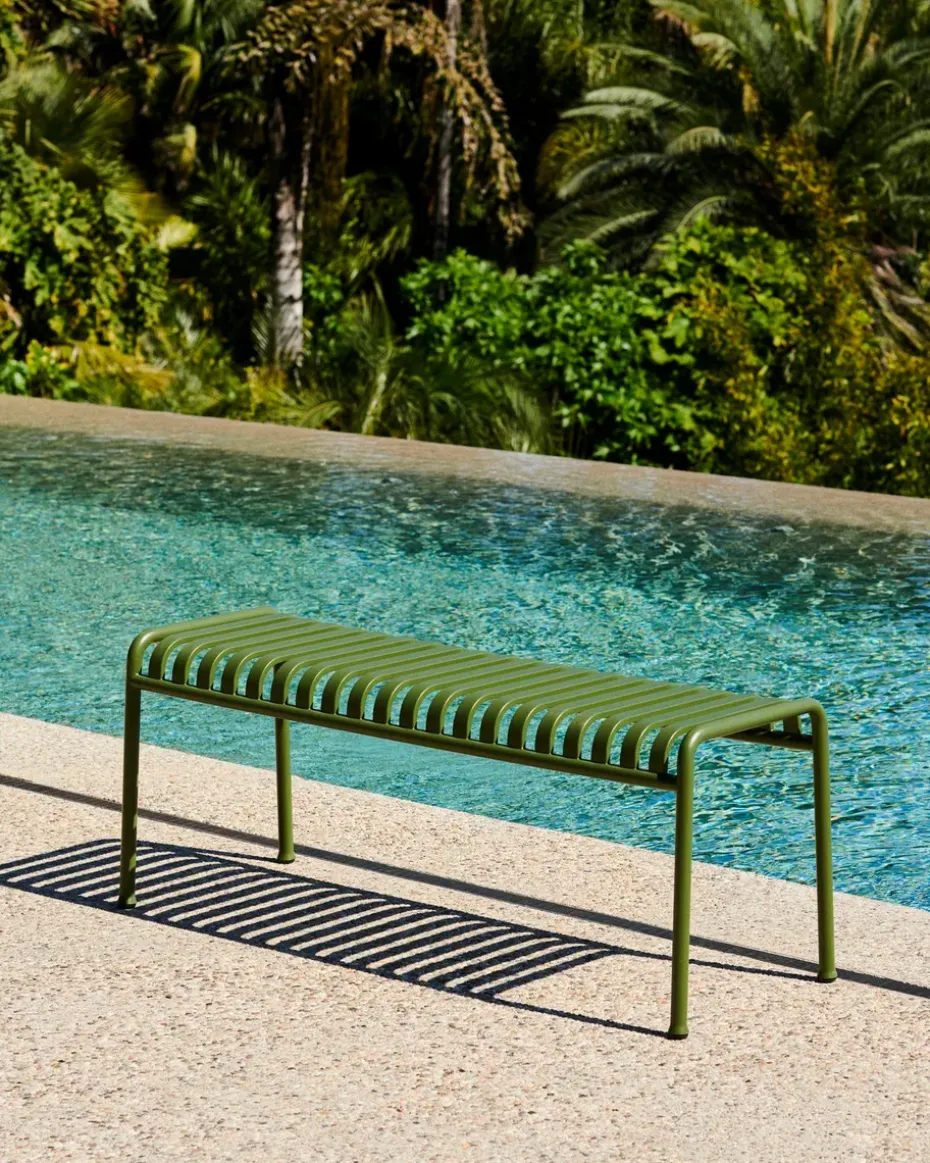 Banco 120x42 cm Palissade, Olive