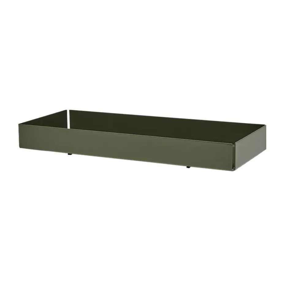 Bandeja Bakku small 10x23,5 cm, Olive
