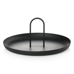 Bandeja con asa Singles Ø20 cm, Black
