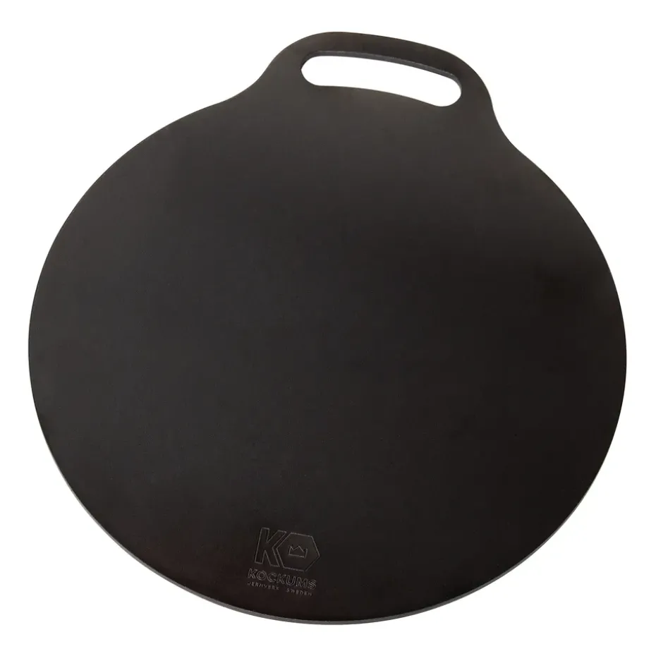 Bandeja de acero para hornear o pizza Kockums Ø35 cm, acero carbono