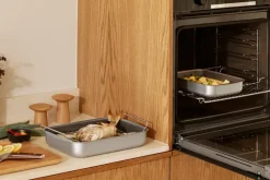Bandeja de horno Eva Trio Professionell con rejilla, 22x30 cm