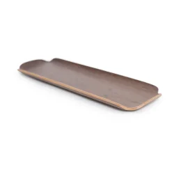 Bandeja de madera Bosign leaf, Nogal