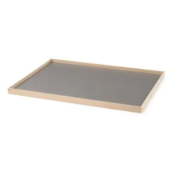 Bandeja Frame large 35,5x50,6 cm, roble-gris claro