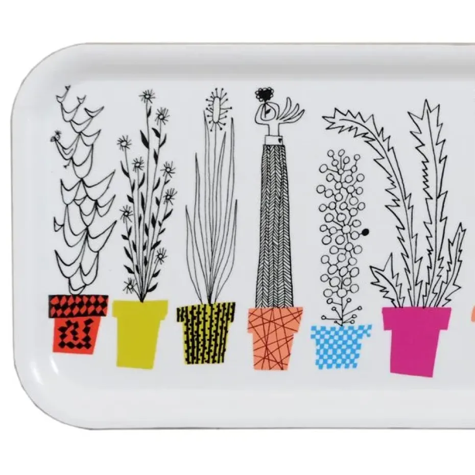 Bandeja Italiensk Blomsterhylla, 32 x 15 cm