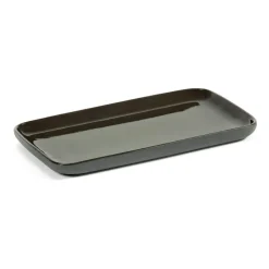 Bandeja rectangular Cose S 9,8x16,2 cm, Dark Grey