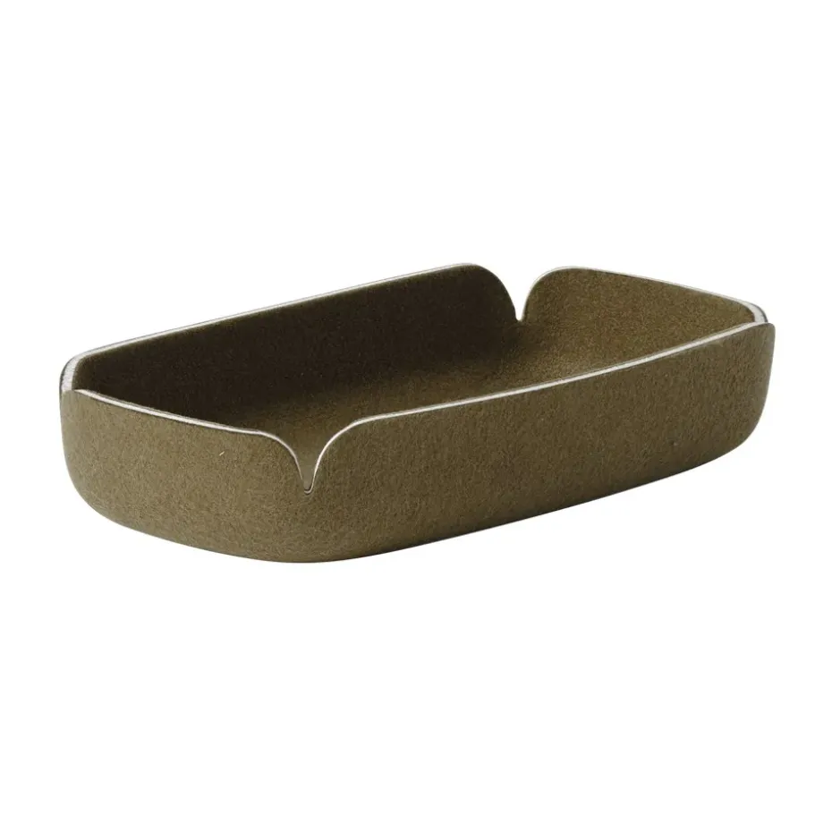 Bandeja Restore 15,5x28 cm, Brown green