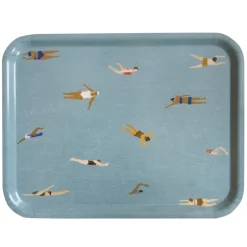 Bandeja Swimmers 33x43 cm, azul