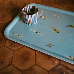 Bandeja Swimmers 33x43 cm, azul