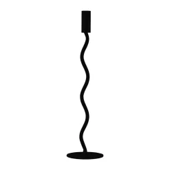 Base de lámpara de mesa Twist 50 , Negro
