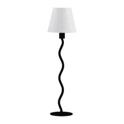 Base de lámpara de mesa Twist 50 , Negro
