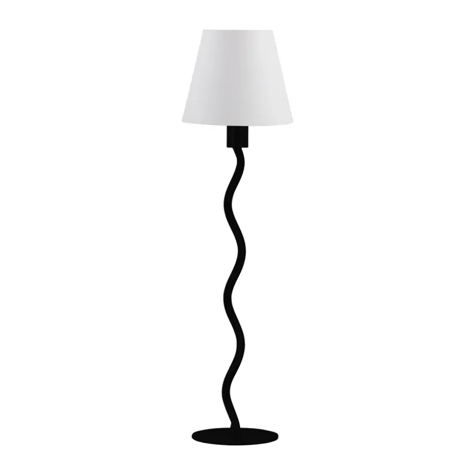 Base de lámpara de mesa Twist 50 , Negro