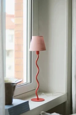 Base de lámpara de mesa Twist 50 , Rosa