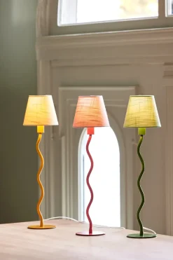 Base de lámpara de mesa Twist 50 , Verde
