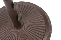 Base para parasol Solara, Marrón-bronce