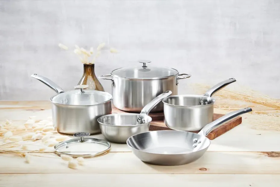 Batería de cocina de Buyer Alchimy, 8 piezas