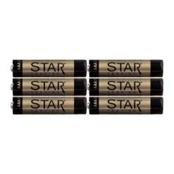 Batería Star Trading, pack de 6, AAA