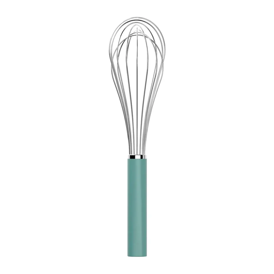 Batidor de globo Emma de acero, 27 cm, Nordic green