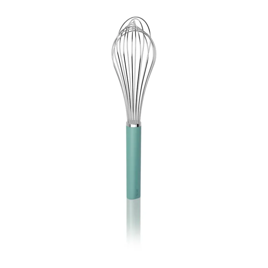 Batidor de globo Emma de acero, 27 cm, Nordic green