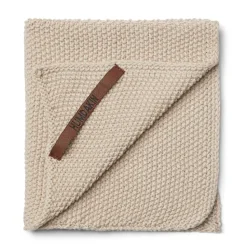 Bayeta Humdakin Knitted 28x28 cm, Light stone