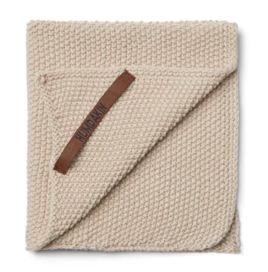 Bayeta Humdakin Knitted 28x28 cm, Light stone