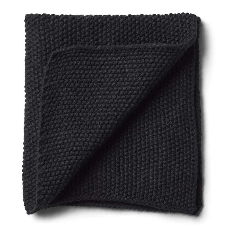 Bayeta Humdakin Knitted 28x28 cm, Coal