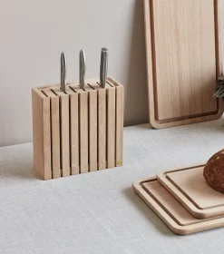 Bloque de cuchillos Andersen, Oak