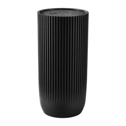 Bloque de cuchillos Kiki 24 cm, Negro