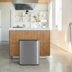 Bo touch bin 60 L, acero cepillado mate