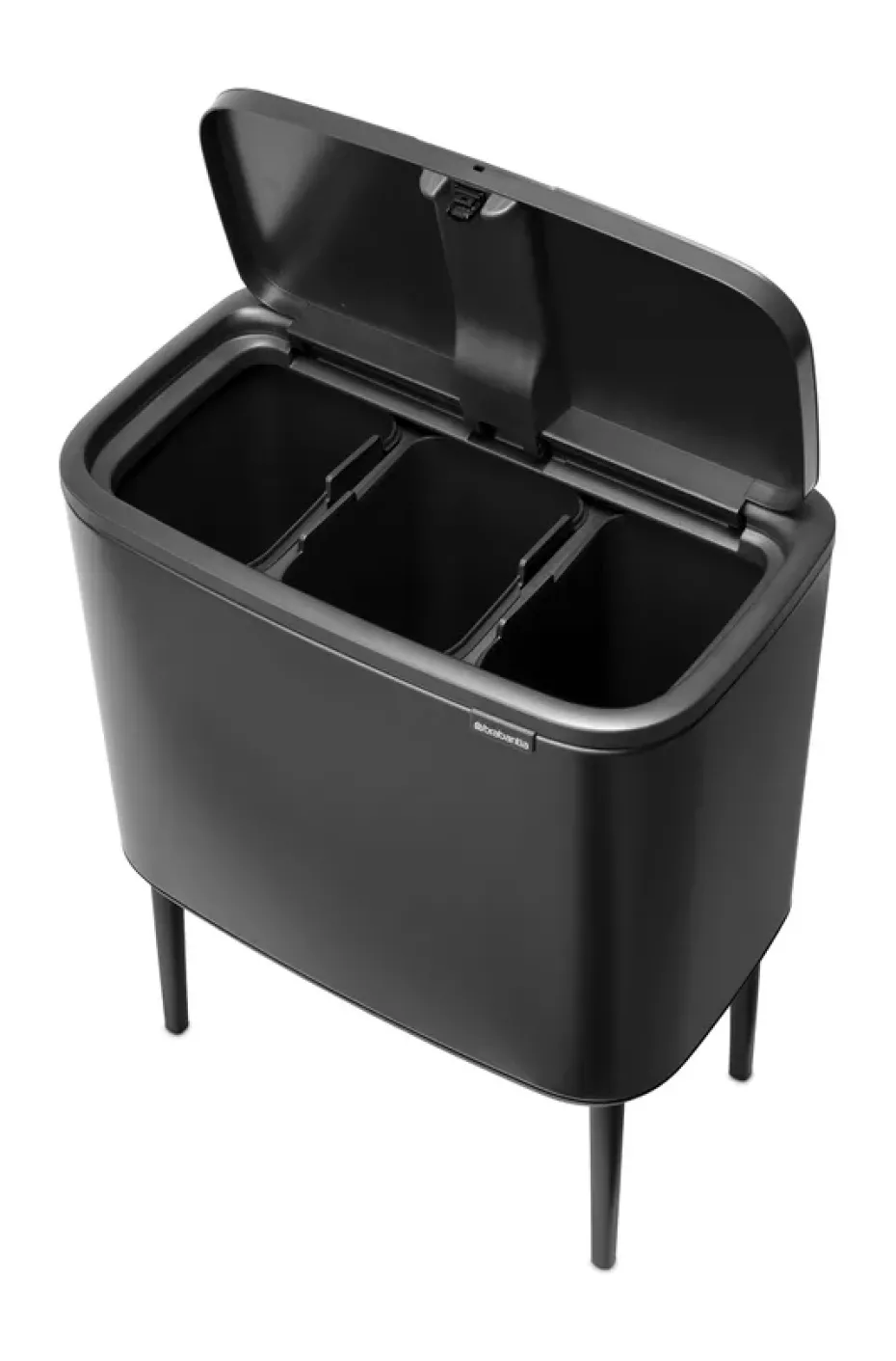 Bo Touch Bin 3 x 11 L, Confident Grey