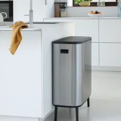 Bo touch bin high 60 L, acero cepillado mate