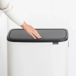 Bo touch bin high 60 L, blanco